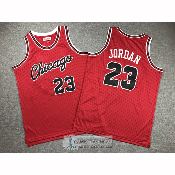Camiseta Nino Chicago Bulls Michael Jordan NO 23 Mitchell & Ness 1984-85 Rojo